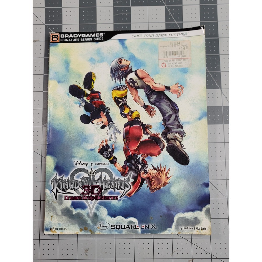 Kingdom Hearts: 3D Dream Drop Distance - BradyGames Official Strategy Guide RPG